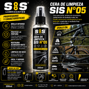 Cera de limpieza SIS Nº05