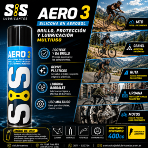 Aero 3- Silicona en aerosol